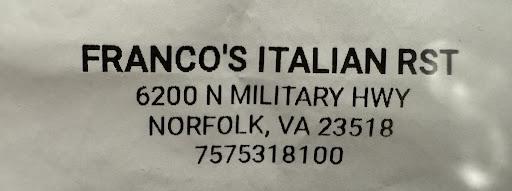 Franco's Menu image 8